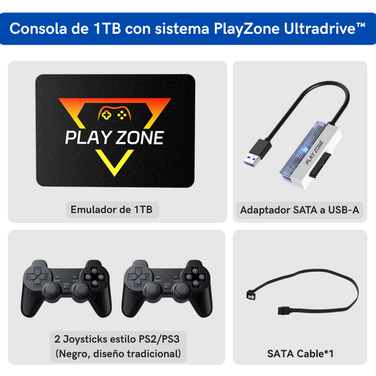 PlayZone UltraDrive™ – Consola Portátil Original de Alta Potencia | 55% de Descuento Solo hasta el 30 de Septiembre