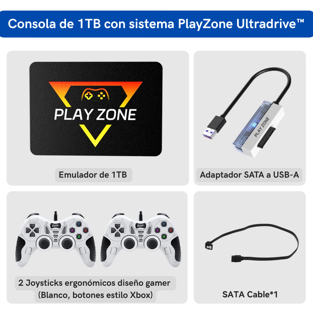 PlayZone UltraDrive™ – Consola Portátil Original de Alta Potencia | 55% de Descuento Solo hasta el 30 de Septiembre