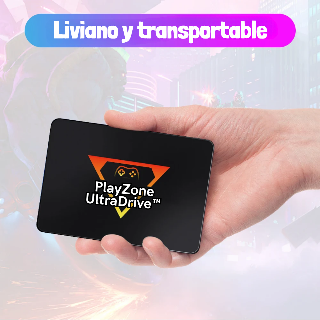 PlayZone UltraDrive™ – Original High-Power Handheld Console | 55% Off Only Until September 30